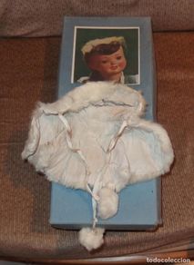 Vêtements Poupée Espagnole Classique: CAPA DE VISÓN,CON CAPUCHA,DE CUCA DE MUÑECAS DIANA( FAMOSA),FINALES AÑOS 50